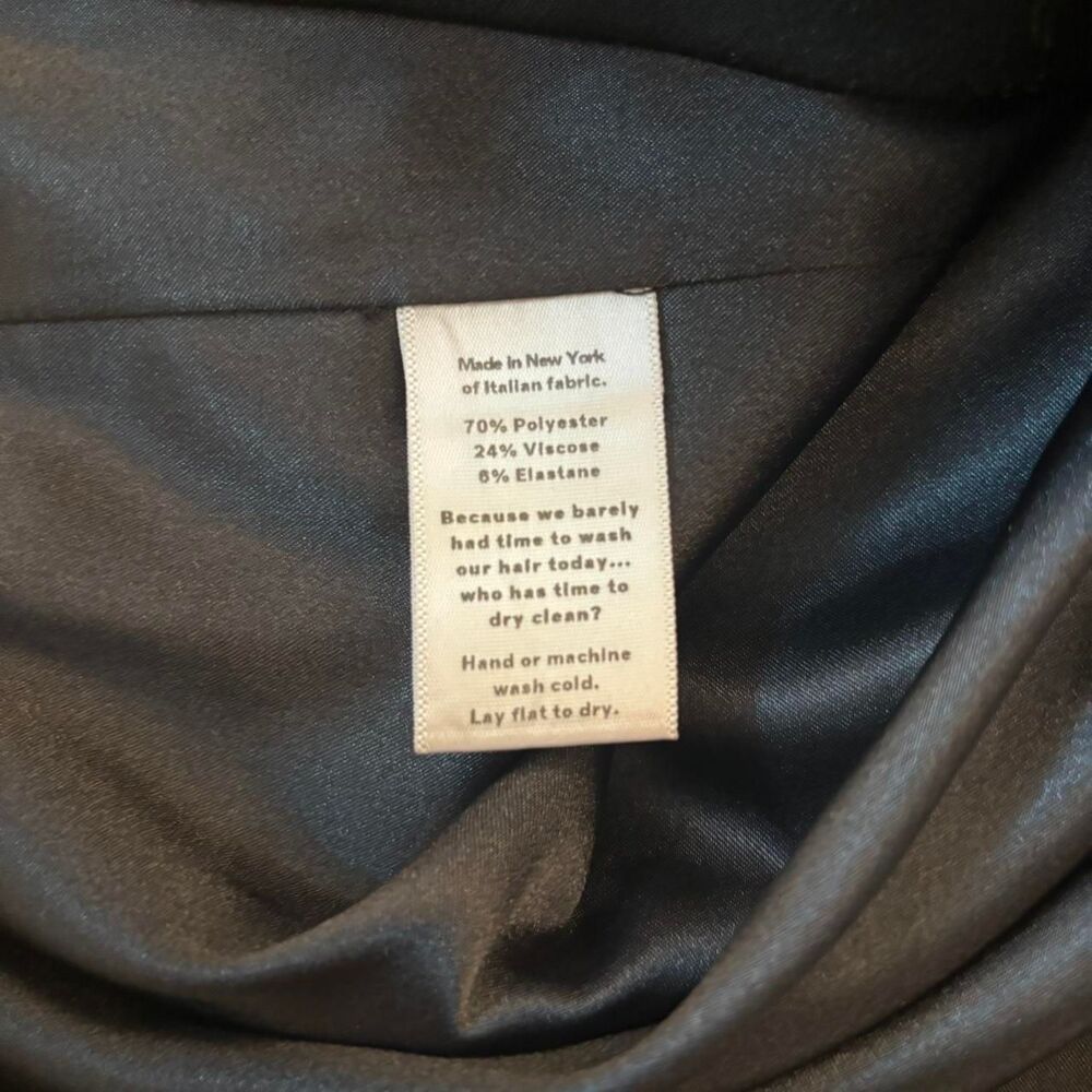 law of motion alpha black dress knee length size 10 - Picture 6 of 6